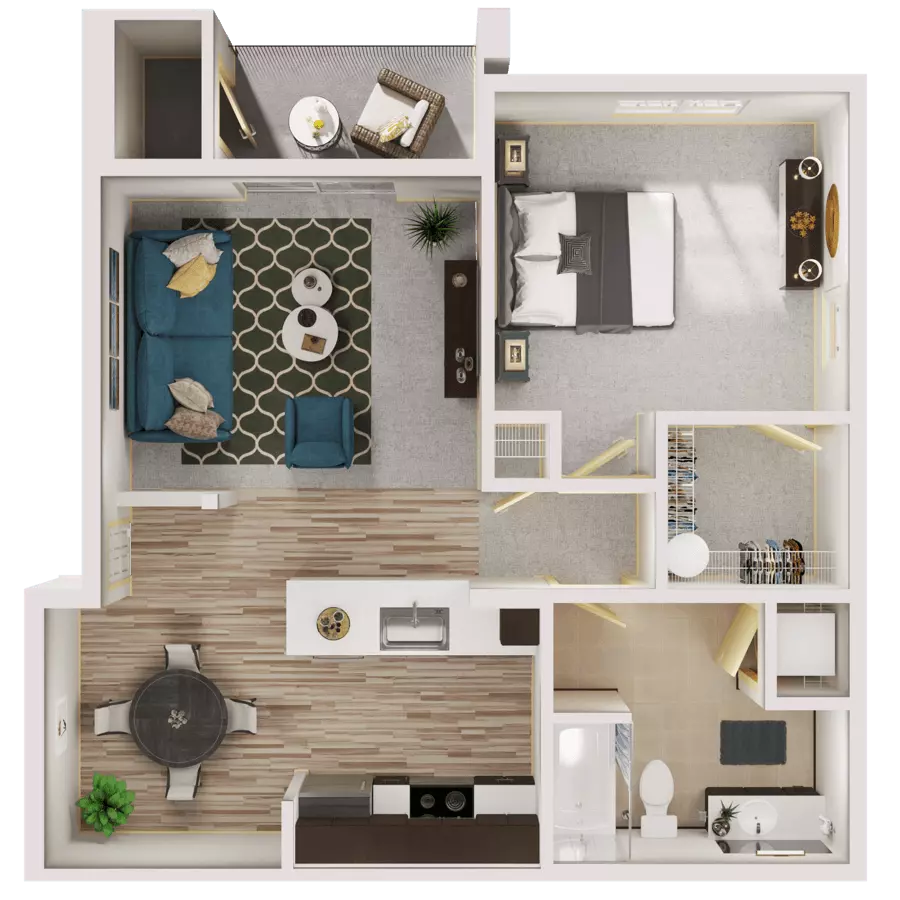 Baker D306 floor plan