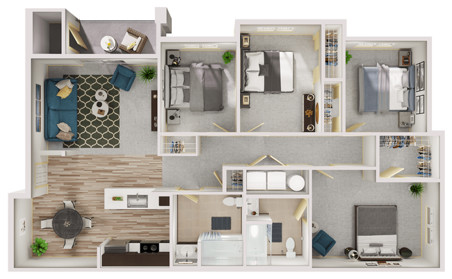 Shasta B203 floor plan
