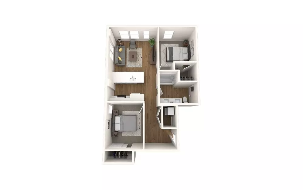 Unit 708 708 floor plan
