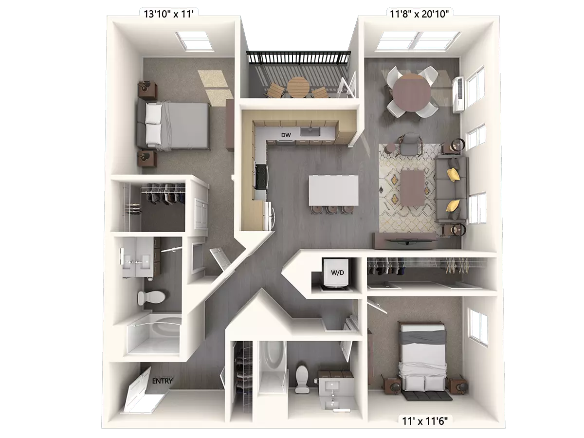 Unit 287 287 floor plan