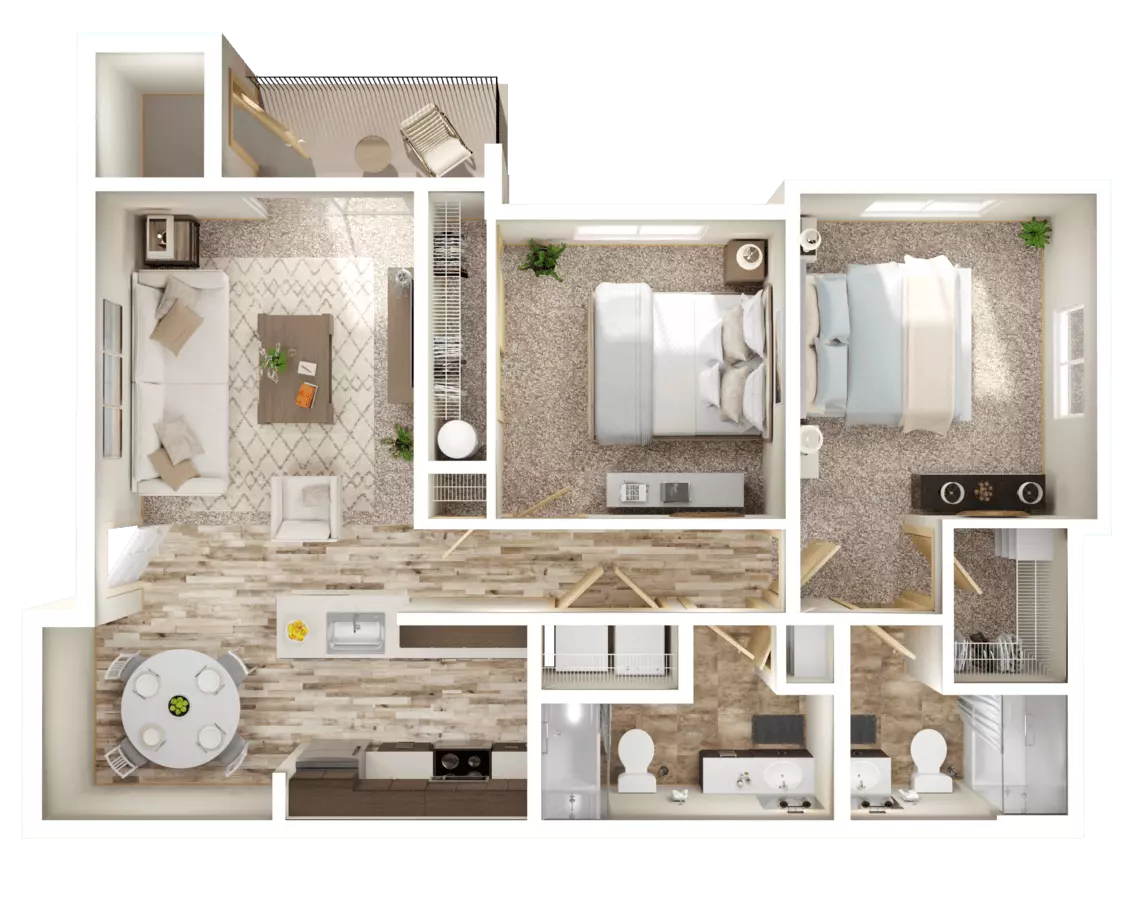 Basil C302 floor plan