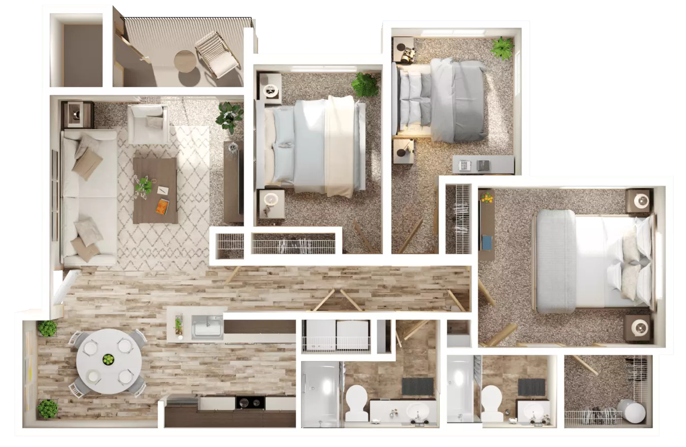 Parsley D306 floor plan