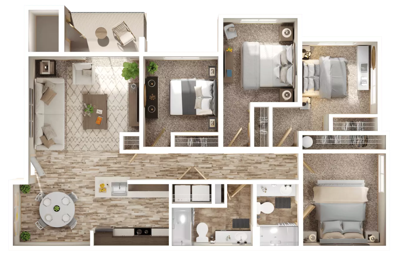 Savory H204 floor plan