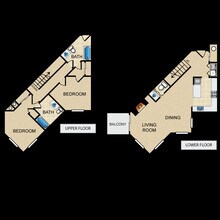 Walnut D332 floor plan