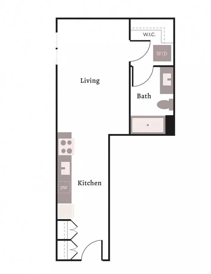 Unit 824 824 floor plan