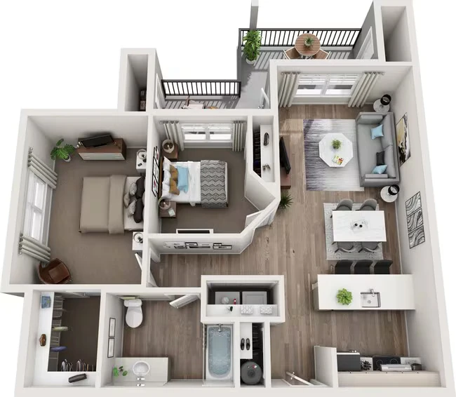 Paradise F-301 floor plan
