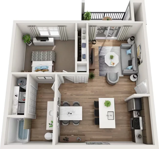 Winthrop H-304 floor plan