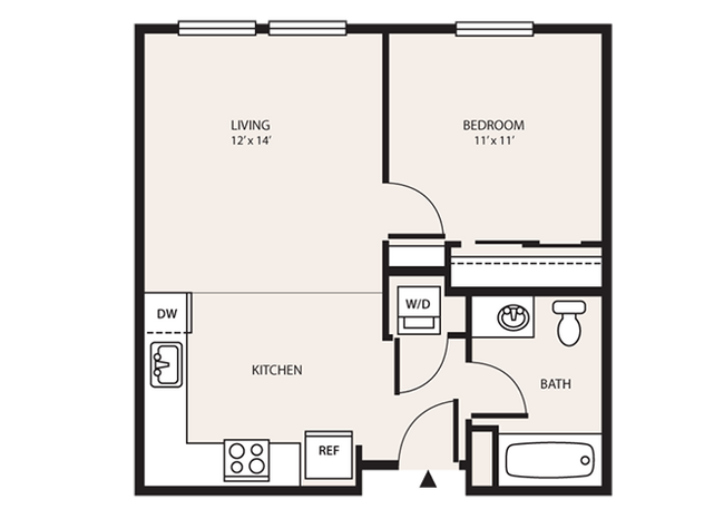 A5 375 floor plan