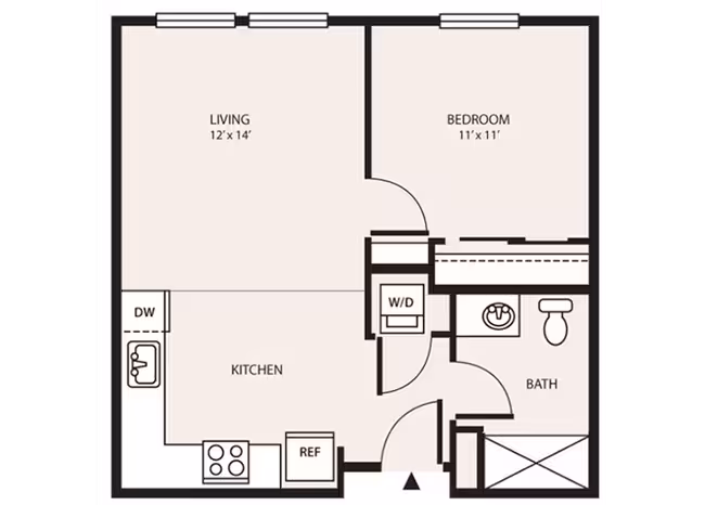 A9 542 floor plan
