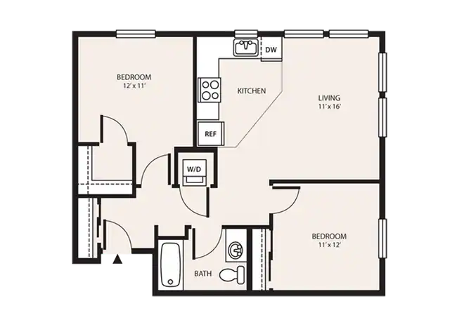 B1 461 floor plan