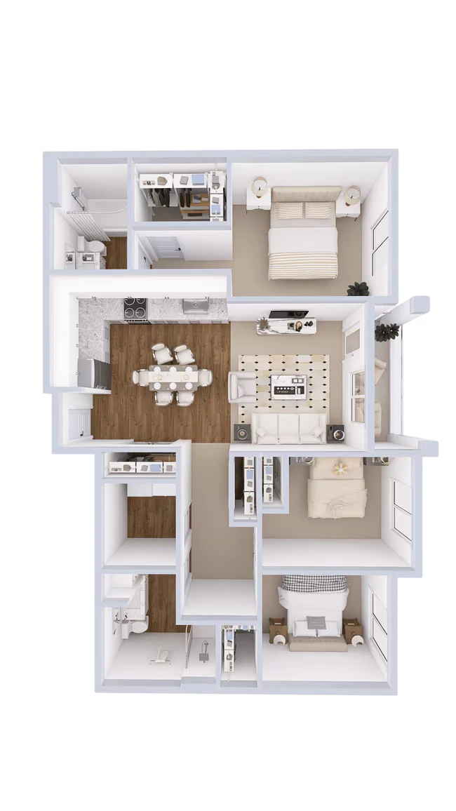 Unit A511 B301 floor plan