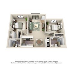 Maple O2099 floor plan