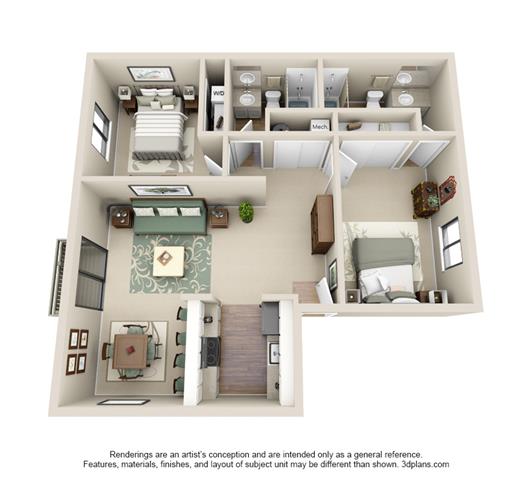 Willow R1126 floor plan