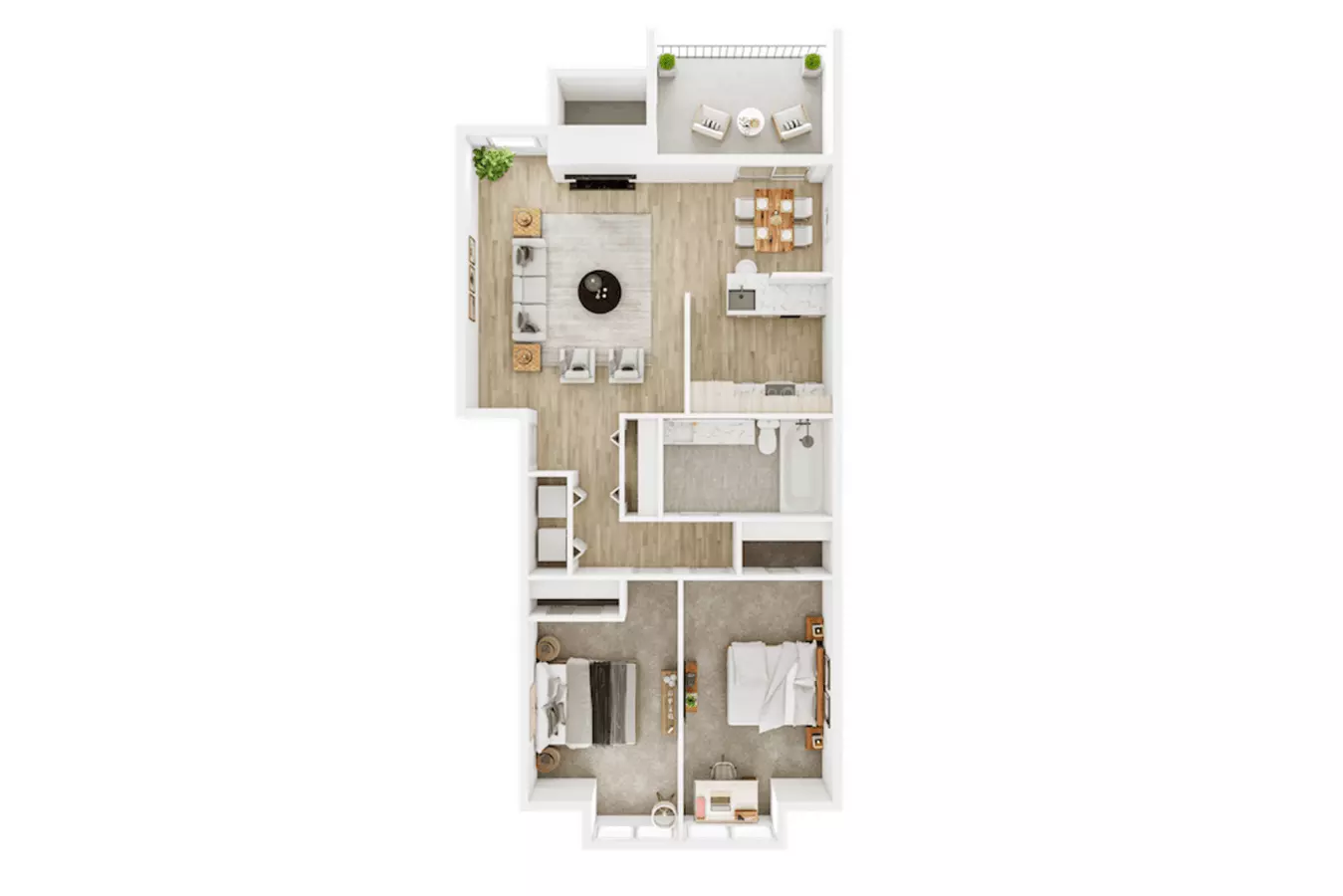 Unit 6513-01 6529-01 floor plan