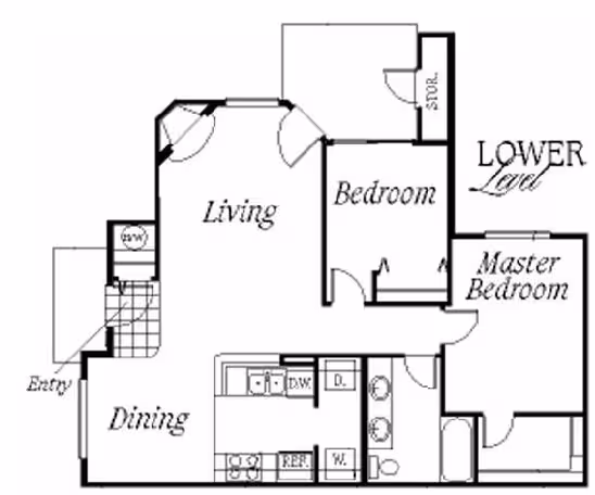 B1 B-104 floor plan