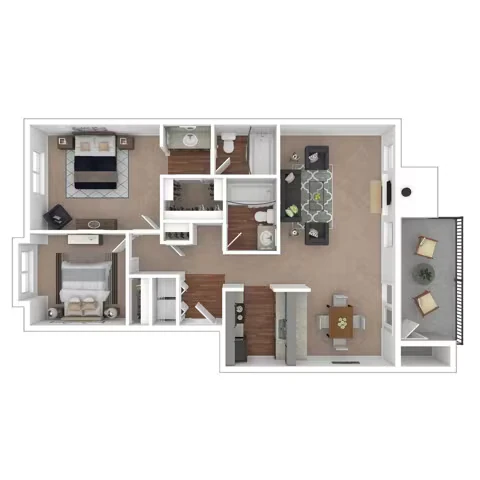 Grove B-304 floor plan