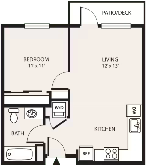 A1 412 floor plan