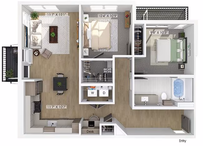 B01 2631 floor plan
