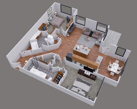Paradise 322 floor plan