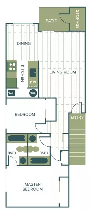 Forest E203 floor plan