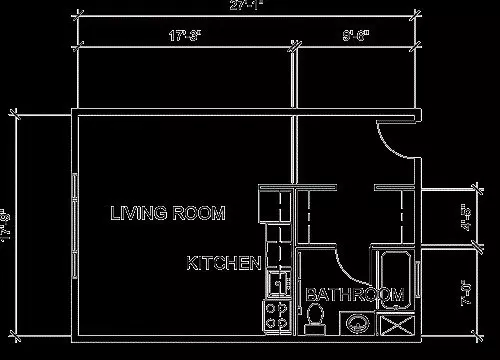 Studio 373 373 floor plan