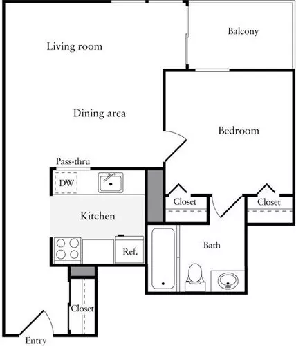 Unit 4604 4604 floor plan