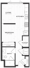 Studio-S1 2116 floor plan
