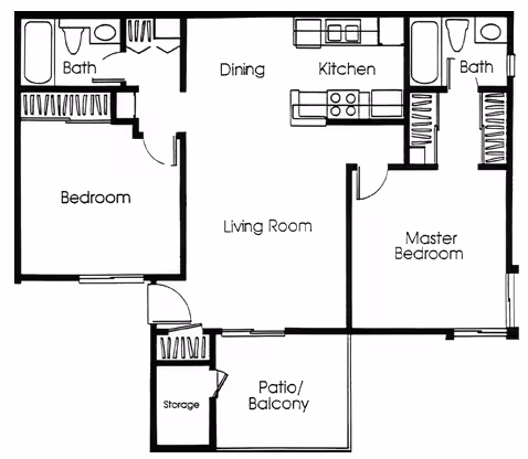 Unit AUCMUM 062 floor plan