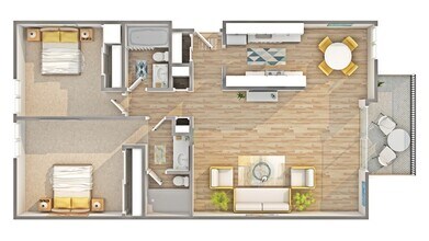 2x2 2800-144 floor plan