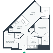 B2 316 floor plan