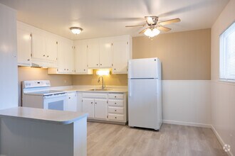 2BR/1BA floor plan