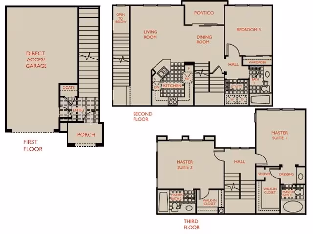 Siena 314 floor plan