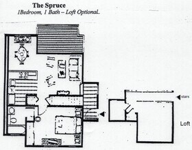 Spruce with Loft floor plan