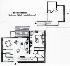 Sycamore with loft floor plan