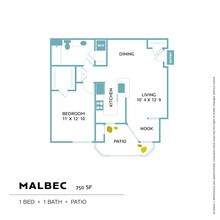 Malbec floor plan