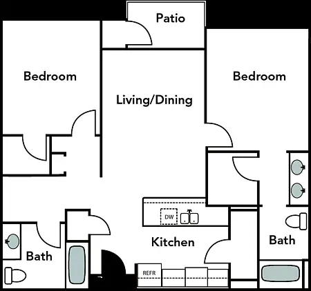 Carneros 632 floor plan