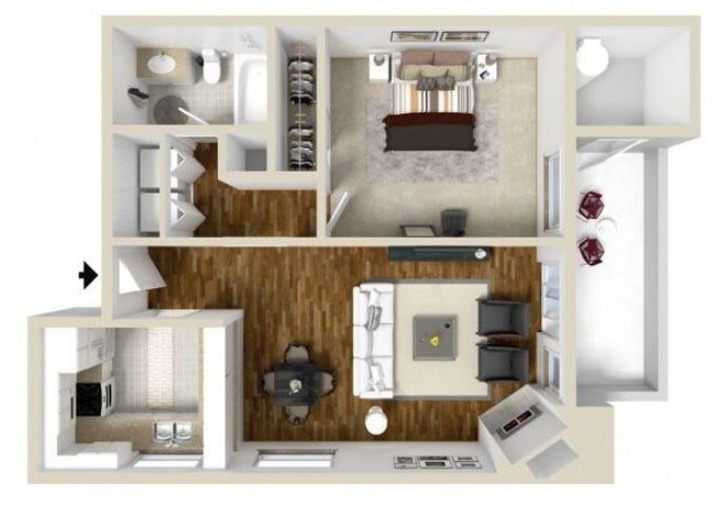 Unit 1131G 1171G floor plan
