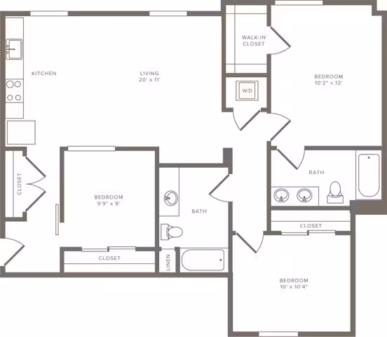 C02 D-203 floor plan
