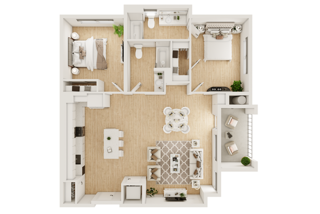 Unit 2-202 2-202 floor plan