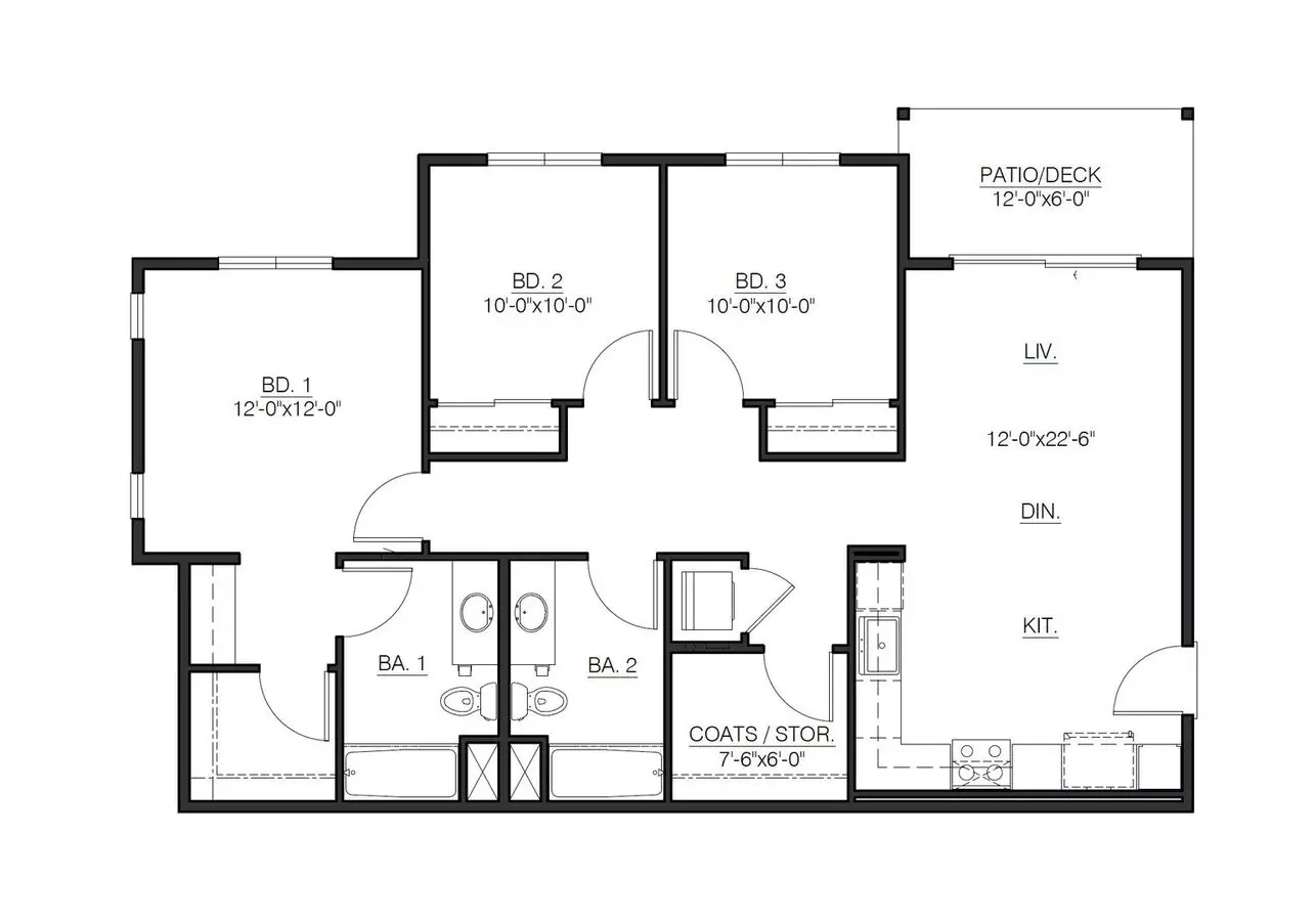 4034 Alexander David Ct #202 floor plan
