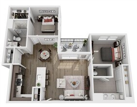 2B 4505 floor plan