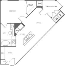 Unit 0750 0750 floor plan