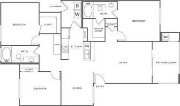 Hickory 1322 1322 floor plan