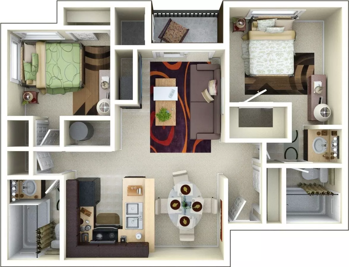 Unit 138 200 floor plan