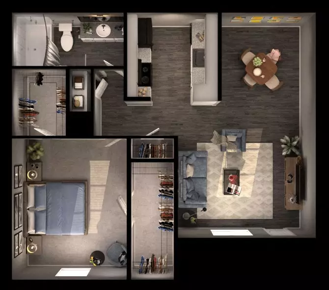 Sausalito 1x1 015 floor plan