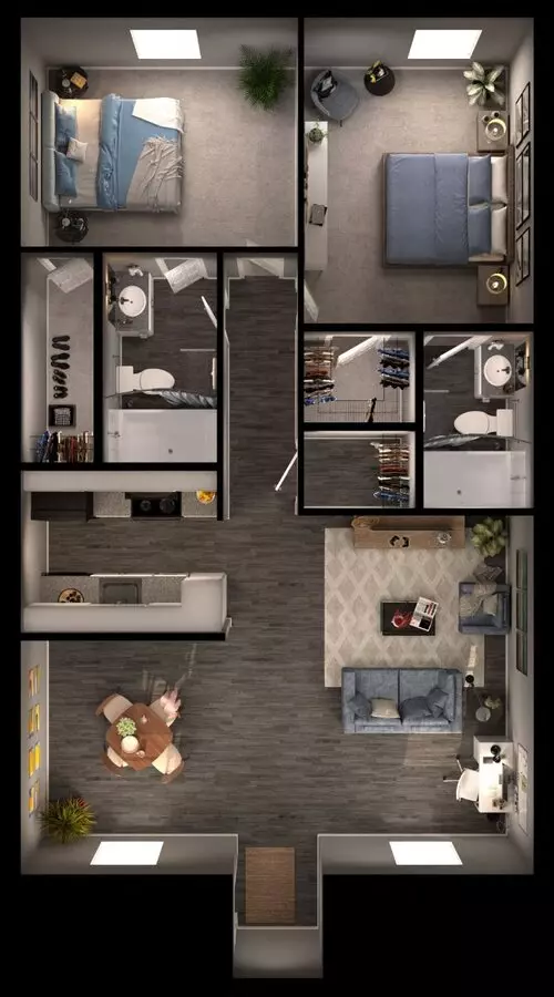 C4a 1-1112 floor plan