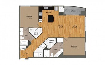 B2 1208 floor plan