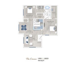 2x1 Premium 124 floor plan
