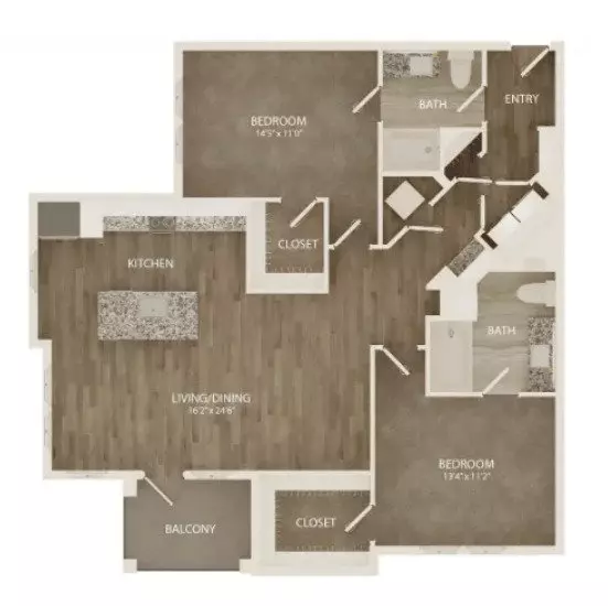 B2 1207 floor plan