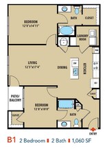 B1 2322 floor plan
